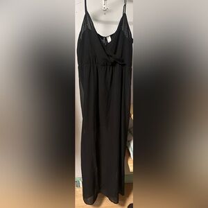 Divided Black A-Line Skirt